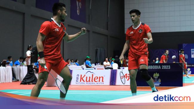 Pramudya/Yeremia Rebut Emas Ganda Putra SEA Games 2023