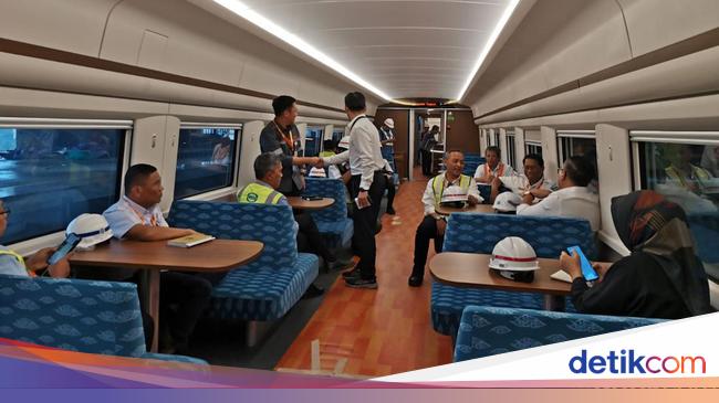 Jajal Kereta Cepat Jakarta-Bandung, Wamen BUMN: Seperti Pesawat First Class