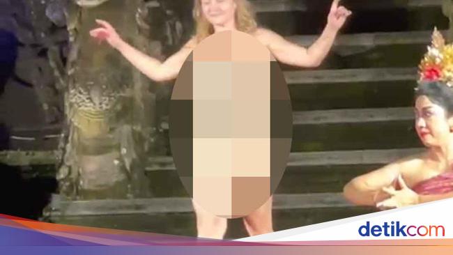 Viral Bule Wanita Bugil di Panggung Saat Pertunjukan Tari Bali