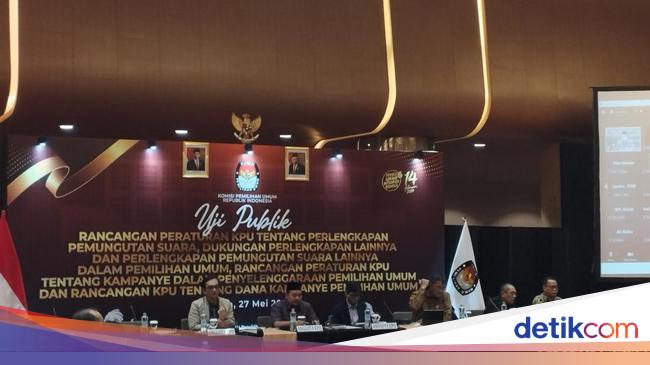 KPU Gelar Uji Publik PKPU soal Dana Kampanye Sebelum Konsultasi ke DPR