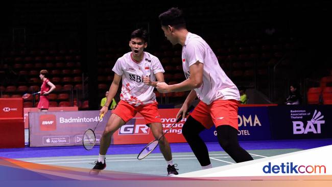 Bagas/Fikri Menang Dua Gim Langsung, Masuk 16 Besar Singapore Open 2023