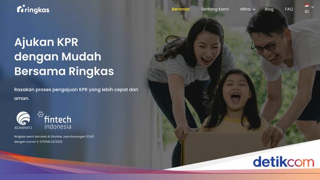 Startup KPR Digital Ringkas Dapat Suntikan Dana Rp 52,1 Miliar