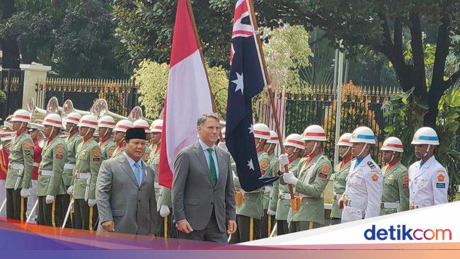 Menhan Prabowo Terima Kunjungan Wakil PM Australia Richard Marles