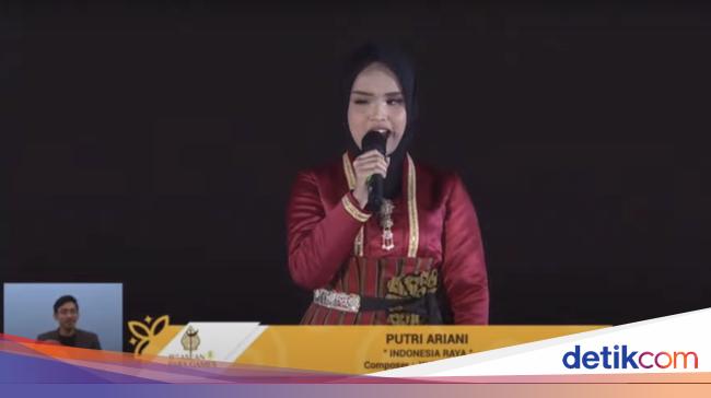 Momen Putri Ariani Perdengarkan Suara Emas di Ajang Para Games