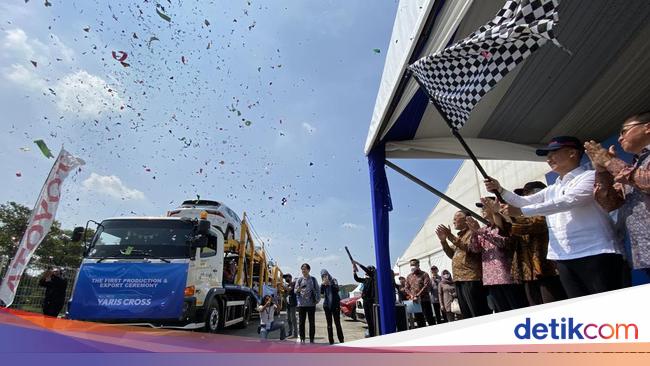 Yaris Cross Buatan Karawang Resmi Diekspor ke Luar Negeri