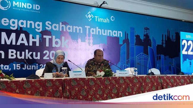 Cetak Laba Rp 1 Triliun, Timah Rombak Susunan Direksi