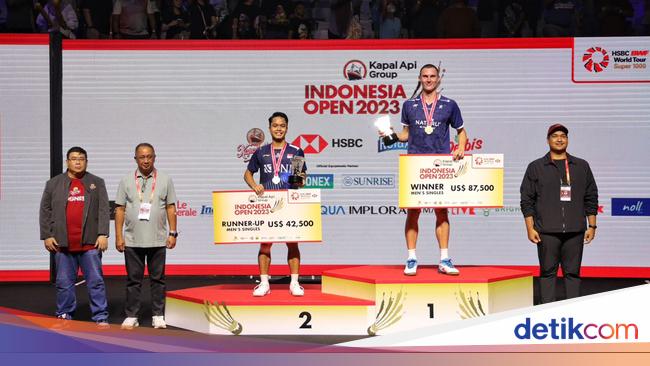 Indonesia Open 2023, BNI Berikan Apresiasi ke Anthony Sinisuka Ginting