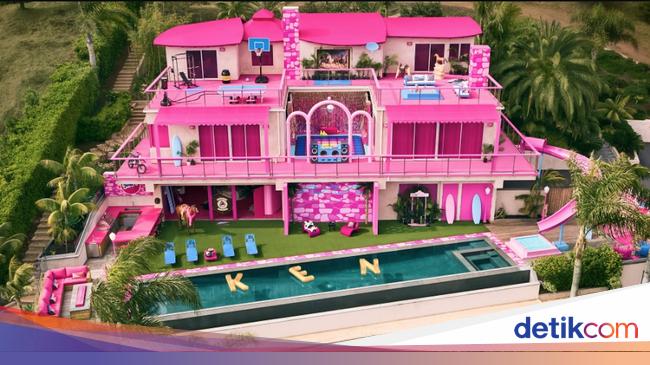 Wow, Rumah Barbie Disewakan untuk Umum