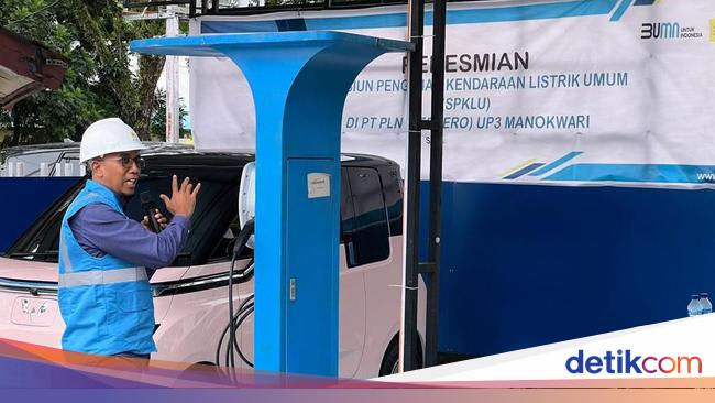 PLN Tambah SPKLU di Papua Barat, Terbaru di Manokwari