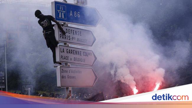 Dampak Rusuh di Prancis, Bank Tutup sampai Bus Berhenti Operasi