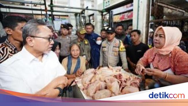 Harga Bapok Stabil Cenderung Turun