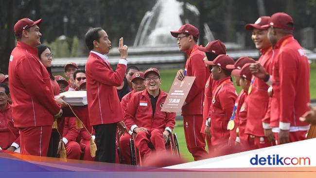 Jokowi Kasih Bonus Rp 320 M ke Atlet ASEAN Paragames, Ini Rinciannya