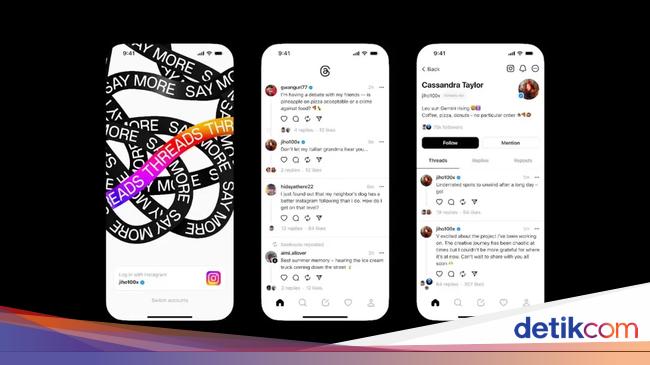 Baru 7 Jam, Pengguna Threads Tembus 10 Juta