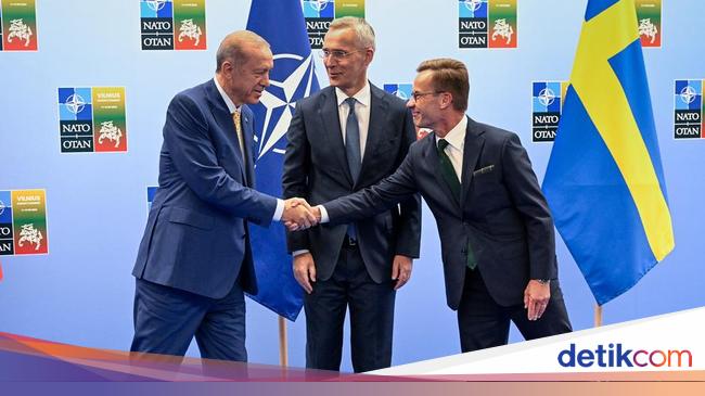 Setujui Swedia Gabung NATO, Erdogan Minta Turki Masuk UE