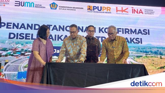 INA Selesaikan Akuisisi 2 Ruas Tol HK di Sumatera Rp 20,5 Triliun