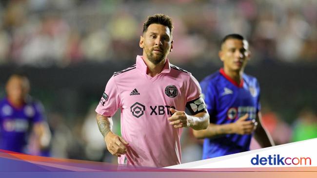 Messi Debut dan Cetak Gol Kemenangan Inter Miami atas Cruz Azul