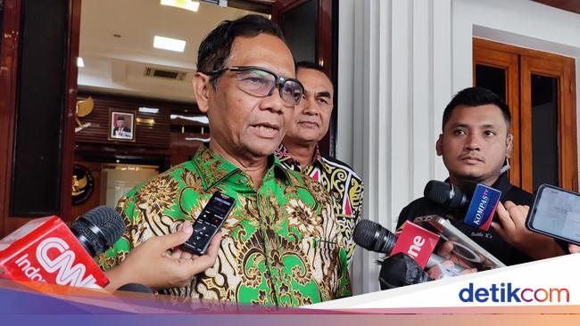 Mahfud soal Usulan Revisi UU Peradilan Militer: Sudah Masuk Prolegnas DPR