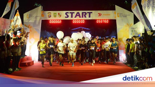 Diikuti Pelari dari Sumatera-Bali, Ini Daftar Juara Riau Bhayangkara Run