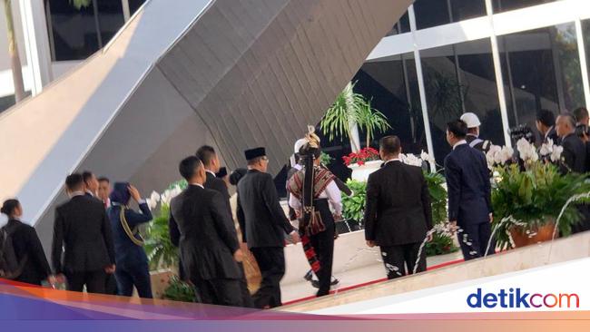 Jokowi Tiba di Sidang Tahunan MPR