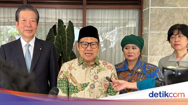 Cak Imin Bertemu Petinggi Partai Komeito Jepang, Ini yang Dibahas