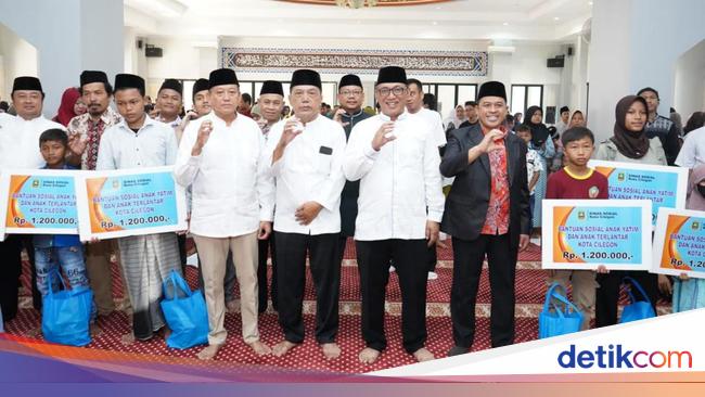 Pemkot Cilegon Salurkan Sembako & Uang Tunai untuk 1.280 Anak Yatim