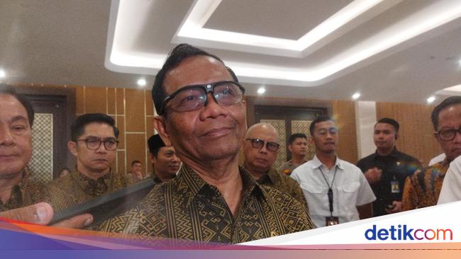 Jadi Cawapres Terkuat Ganjar, Mahfud: Biar Berproses Sajalah