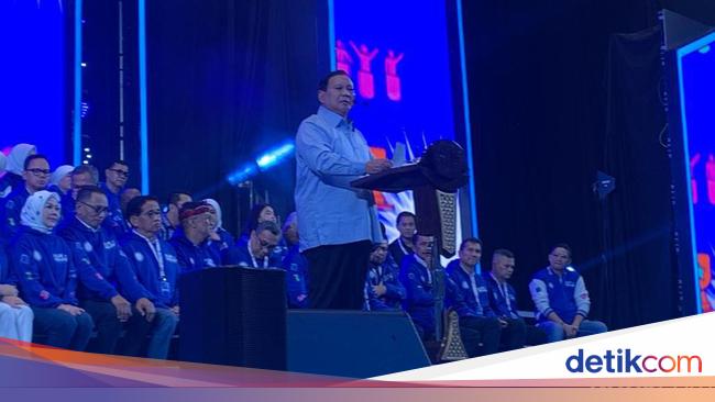 Prabowo Puji PAN Konsisten Perjuangan Kebaikan untuk Negeri & Rakyat