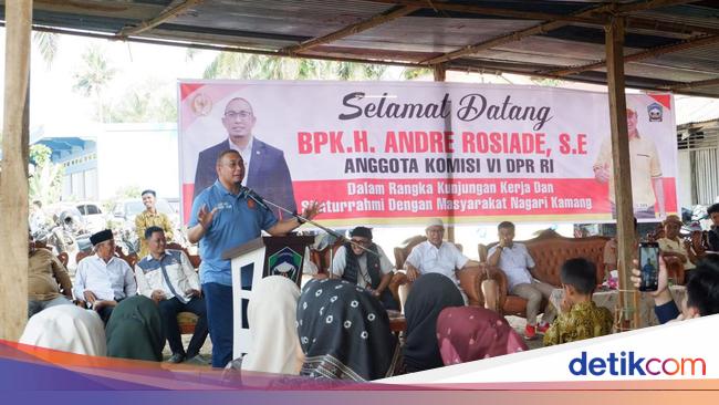 Andre Rosiade Tinjau Rencana Pembangunan Pasar & Tower BTS di Sijunjung