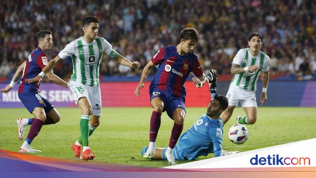 Barcelona Vs Real Betis: Blaugrana Pesta 5 Gol