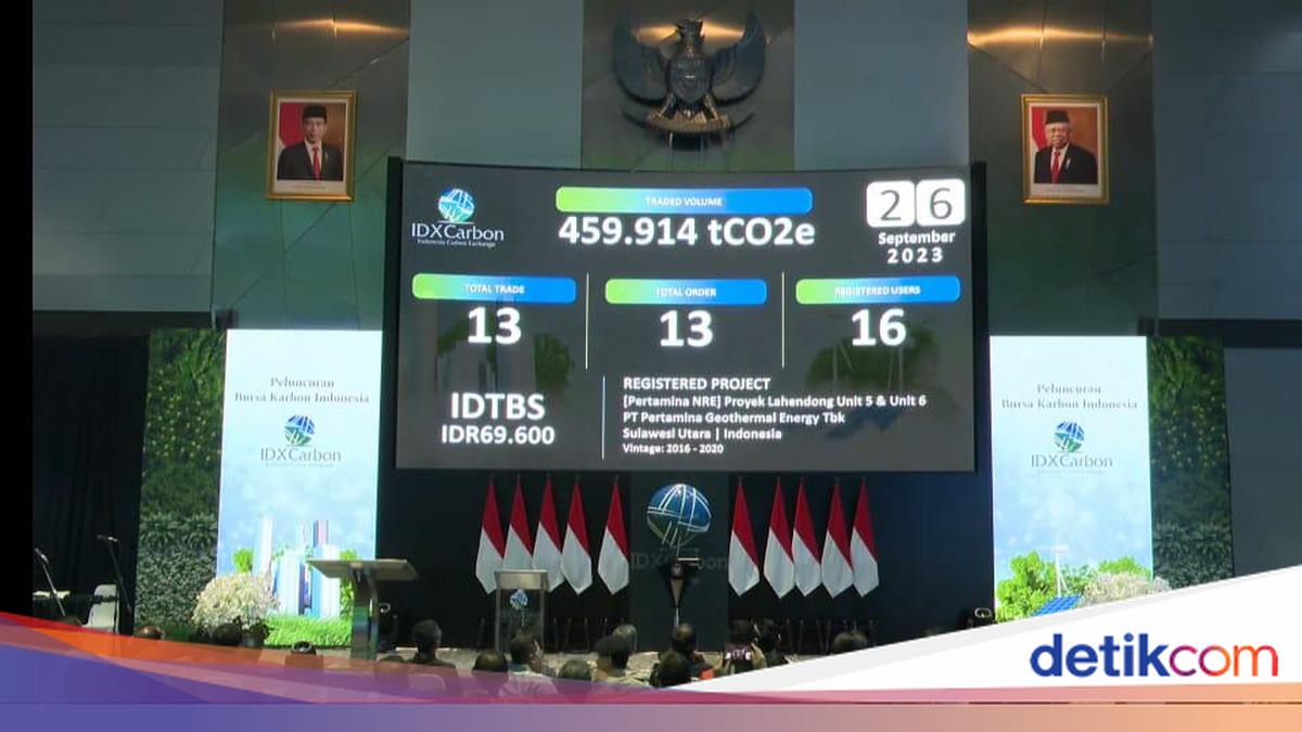 OJK Akui Transaksi Bursa Karbon RI Kecil, Kalah dari Eropa-China