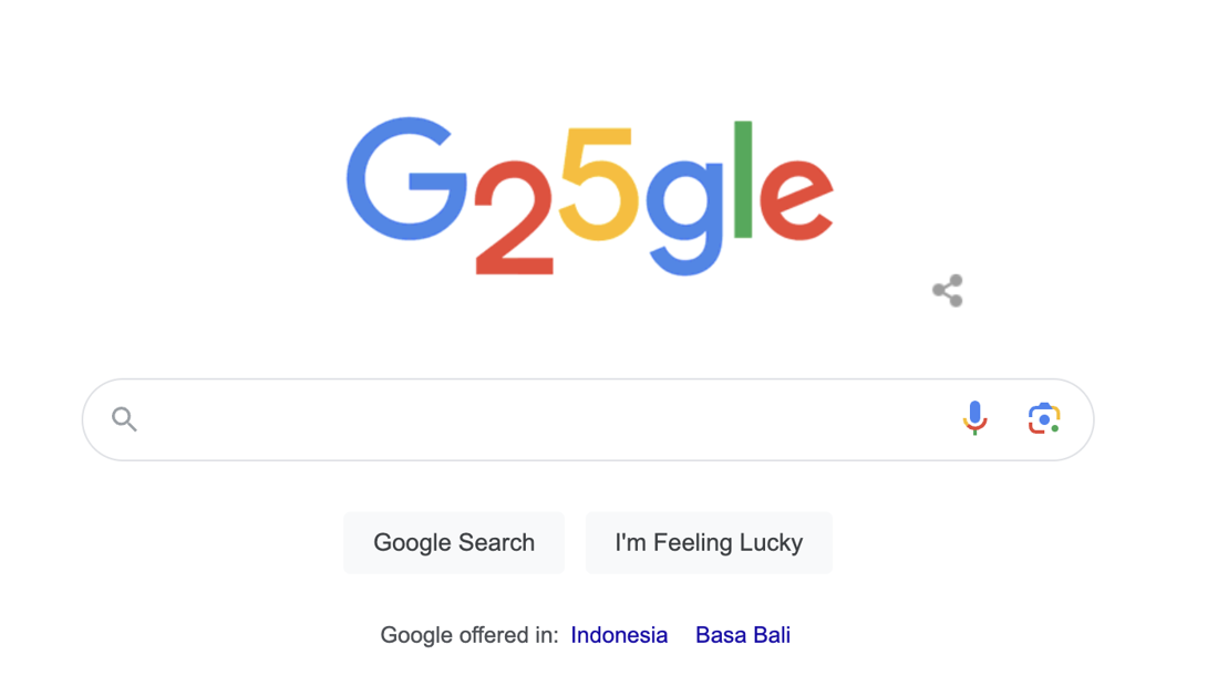 Ini Sejarah 25 Tahun Berdirinya Google