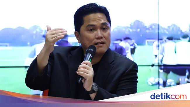 Erick Thohir Bantah Kabar PSSI Mau Naturalisasi 150 Pemain