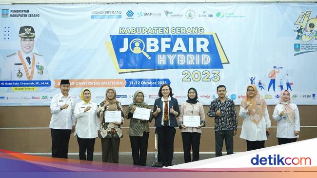 Gaet 35 Perusahaan, Pemkab Serang Gelar Job Fair untuk Tekan Pengangguran