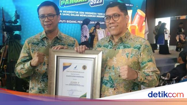 Pemkab Bandung Raih Juara 2 Kabupaten/Kota Pangan Aman Tingkat Nasional