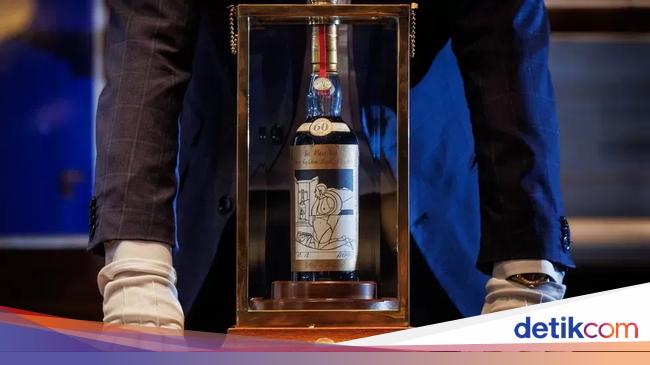 Sebotol Wiski Langka Termahal di Dunia Terjual Hampir Rp 41 M!