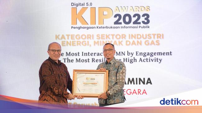 PGN Raih Dua Penghargaan di Ajang KIP Digital BUMN Awards 2023