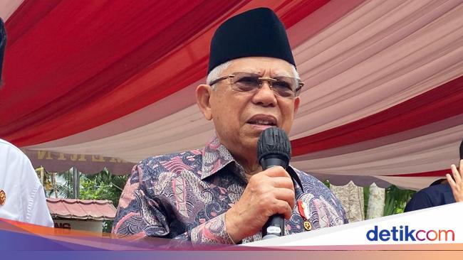 Tiba di Kuching Malaysia, Ma'ruf Bakal Bertemu PM Anwar Ibrahim