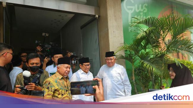 Cak Imin Bertemu Din Syamsuddin, Harap Bantu Kemenangan AMIN