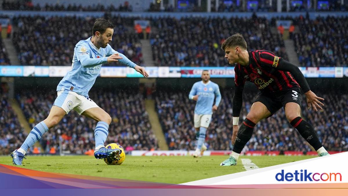 Bernardo Silva Bobol Gawang Bournemouth, Guardiola Jadi Teringat Messi