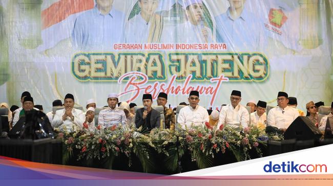 Hadiri GEMIRA Jateng Berselawat, Muzani Ajak Warga Demak Dukung Palestina