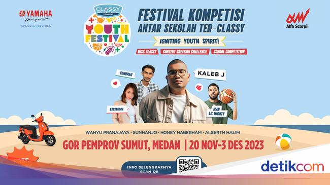 Horas Gen Z Medan! Ayo Ekspresikan Diri di Classy Yamaha Youth Festival