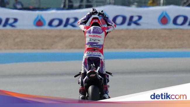 Menang Sprint Race MotoGP Valencia, Martin Kini Berjarak 14 Poin dari Pecco