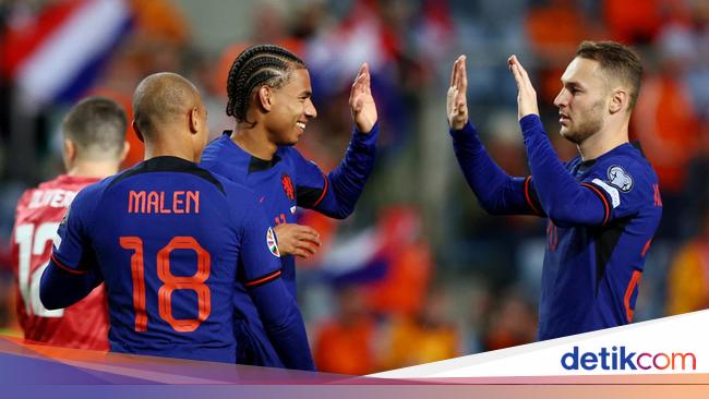 Gibraltar vs Belanda: De Oranje Menang Setengah Lusin