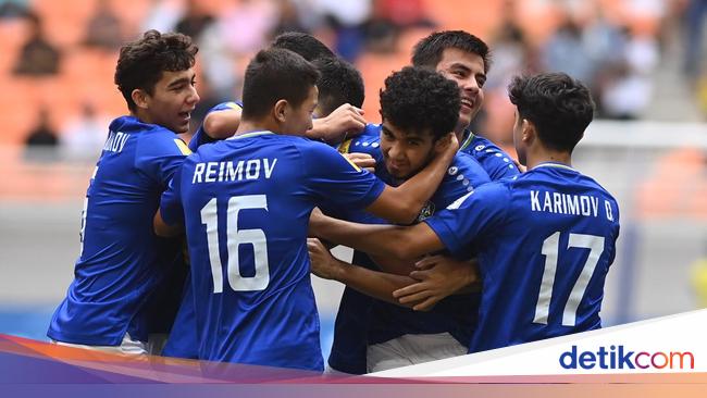 Depak Inggris, Uzbekistan Melangkah Mulus ke 8 Besar Piala Dunia U-17