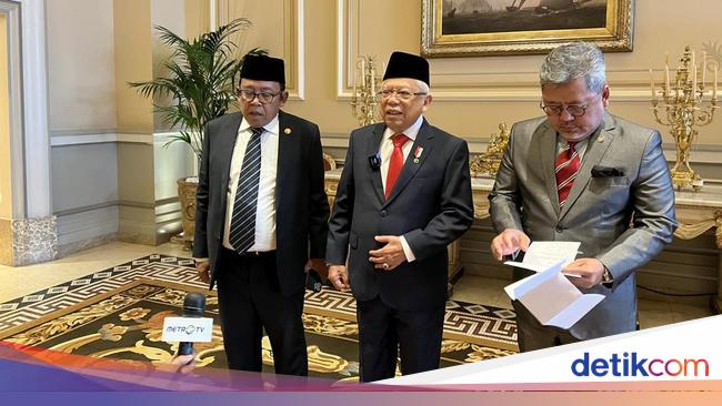 Ma'ruf Amin Ajak Yunani Dorong Penguatan Toleransi Beragama di Dunia