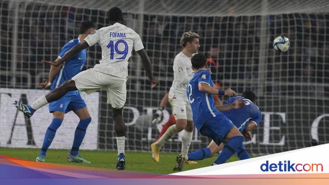 Yunani Vs Prancis Selesai 2-2