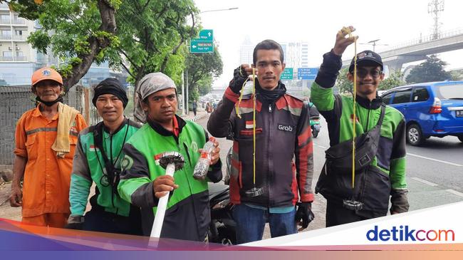 Dulu Jadi Korban, Usmanto Kini Jadi Penyapu Ranjau Paku Jakarta