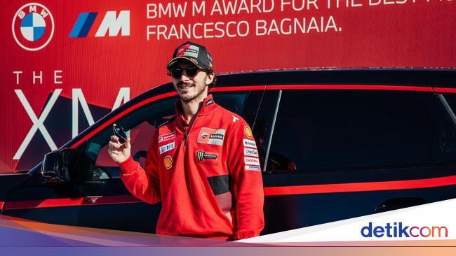 BMW XM Rp 6 Miliaran Hadiah buat Pecco Bagnaia
