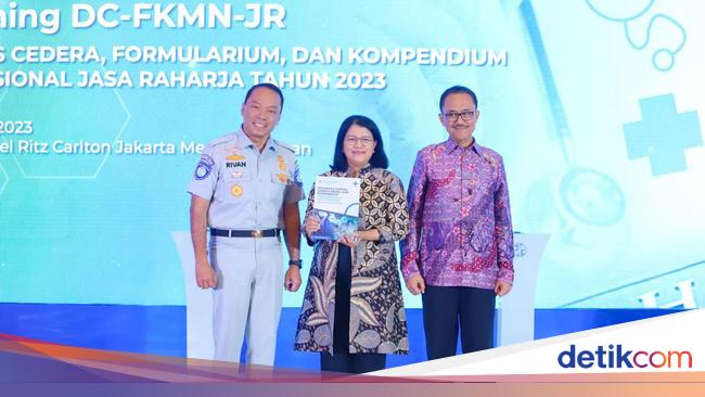 Jasa Raharja Luncurkan Buku Pedoman Perawatan Korban Kecelakaan Lalin