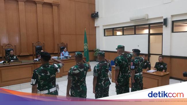 Bunuh Imam Masykur, Riswandi cs Dituntut Hukuman Mati dan Dipecat dari TNI